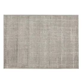 Tapete Para Quarto Ou Sala 2,00X2,80 M Belga Havan Casa - Linho Cinza E Bege