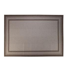 Tapete para Quarto e Sala Cancun 2,00X3,00 m Sisal Havan Casa - Bordas Marrom