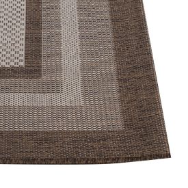 Tapete para Quarto e Sala Cancun 2,00X3,00 m Sisal Havan Casa - Bordas Marrom