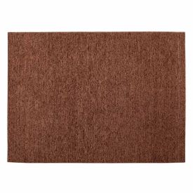 Tapete Para Quarto E Sala Chenile 1,20X1,60 M Havan Casa - Marrom Sólido