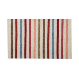 Tapete Para Quarto E Sala Chenille 55X85 Cm Havan Casa - Off White Listrado
