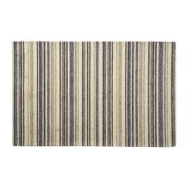 Tapete Para Quarto E Sala Chenille 55X85 Cm Havan Casa - Bege E Azul