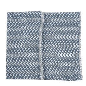 Tapete Creta 50X80cm Havan - Azul/Off White