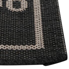 Tapete De Porta Cancun 40X60 Cm Sisal Havan Casa - Bem Vindo Chumbo