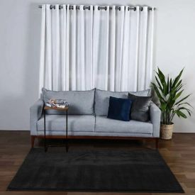 Tapete para Quarto e Sala 1,40X2,00 m Denver Havan Casa  - Antracite