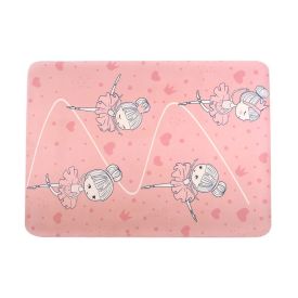 Tapete Infantil Para Atividades Estampado 95X130 Cm Transfer Havan Casa - Bailarina Rose