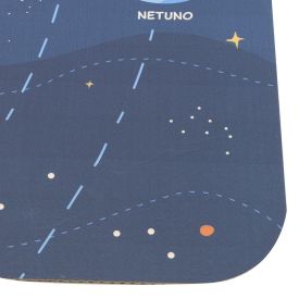 Tapete Infantil Para Atividades Estampado 95X130 Cm Transfer Havan Casa - Azul Planetas