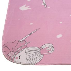 Tapete Infantil Estampado 1,30X1,50 M Havan - Bailarina