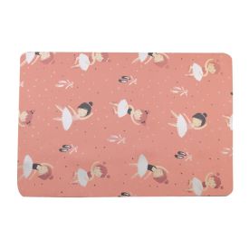 Tapete Infantil Estampado 80Cmx1,20 m Havan Casa - Rosa Sapatilha