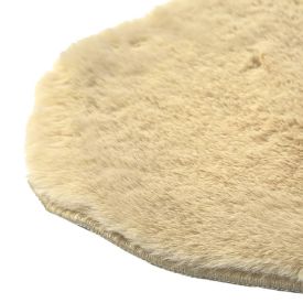 Tapete Infantil Teddy 90X90 Cm Havan Casa - Estrela Bege