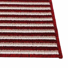 Tapete para Banheiro 38X58 cm Jamaica Havan Casa - Vermelho