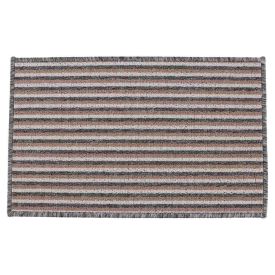 Tapete para Banheiro 38X58 cm Jamaica Havan Casa - Prata