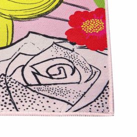 Tapete Infantil Joy Disney 70X100 cm Havan Casa - Princesas Flores