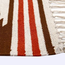Tapete Para Quarto E Sala Kilim 50X80 Cm Havan - Terracota TI