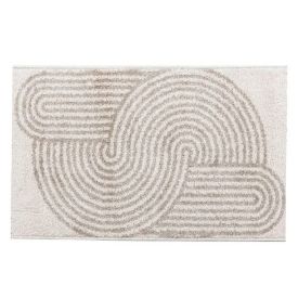 Tapete para Sala e Quarto 80Cmx1,50 m Lotus cm Havan Casa - Bege Design