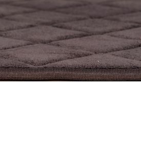 Tapete Majestic 50X80cm Havan - Antracite Quadriculado