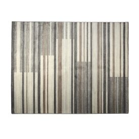 Tapete para Quarto e Sala 2,00X2,50 m Nirvana Havan Casa - Cinza Com Bege