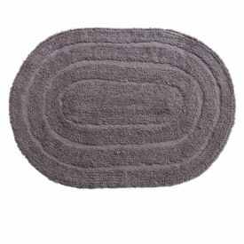 Tapete para Banheiro Chronos 40X60 cm Havan Casa - Cinza Amianto