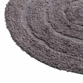 Tapete para Banheiro Chronos 40X60 cm Havan Casa - Cinza Amianto