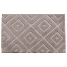 Tapete para Quarto e Sala 60Cmx100m Milano Havan Casa - Bege Losango