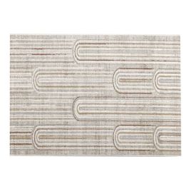 Tapete para Quarto e Sala 1,40X2,00 m Atenas Havan Casa - Bege E Azul