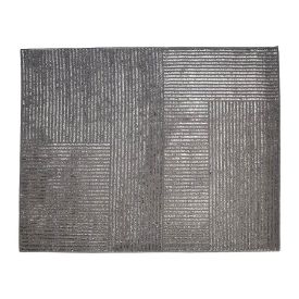 Tapete para Quarto e Sala 2,00X2,50 m Dubai Havan Casa - Cinza Linhas