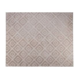 Tapete Para Quarto E Sala 2,00X2,50 M Milano Havan Casa - Bege Losango