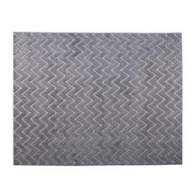 Tapete Para Quarto E Sala 2,00X2,50 M Milano Havan Casa - Cinza Chevron