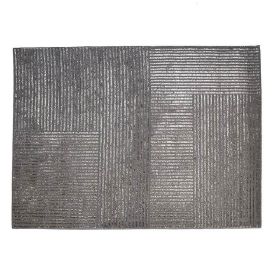 Tapete para Quarto e Sala 2,00X3,00 m Dubai Havan Casa - Cinza Linhas