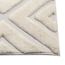 Tapete Para Quarto E Sala 2,00X3,00 M Milano Havan Casa - Marfim Losango