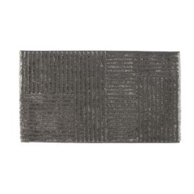 Tapete para Quarto e Sala 57Cmx1,00 m Dubai Havan Casa - Cinza Linhas