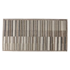 Tapete para Quarto e Sala 80Cmx1,50M Kyoto Havan Casa - Creme E Marrom