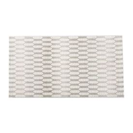 Tapete Para Quarto E Sala 80X150 Cm Atenas Havan Casa - Creme Cinza