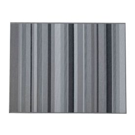 Tapete para Quarto e Sala 1,50X2,00 m Siena Havan Casa - Grafite 52 Faixas