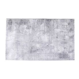 Tapete Para Quarto Ou Sala 60X100 Cm Versalhes Havan Casa - Cinza Claro