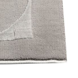 Tapete Para Quarto Ou Sala 80X150 Cm Provence Havan Casa - Círculos Cinza