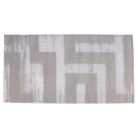 Tapete para Quarto e Sala 80 Cmx1,50 M Provence Havan Casa - Cinza