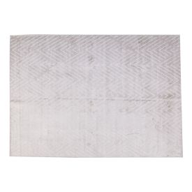 Tapete Para Quarto Ou Sala 1,40X2,00 M Faro Havan Casa - Escamas Cinza E Bege