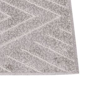 Tapete Para Quarto Ou Sala 1,40X2,00 M Faro Havan Casa - Escamas Cinza E Bege