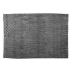 Tapete para Quarto Ou Sala 1,40X2,00M Bellagio Havan Casa - Chumbo