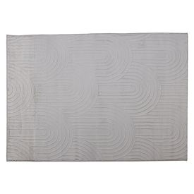 Tapete para Quarto Ou Sala 1,40X2,00M Bellagio Havan Casa - Cinza 15 Flow