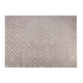 Tapete Para Quarto Ou Sala 1,40X2,00 M Milano Havan Casa - Bege Losango