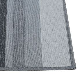 Tapete para Quarto Ou Sala 2,00X2,50 m Siena Havan Casa - Grafite 52 Faixas