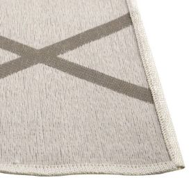 Tapete para Quarto Ou Sala 2,00X2,50 m Siena Havan Casa - Areia Hexagonal