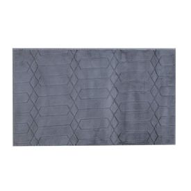 Tapete Para Quarto Ou Sala Bellagio 60X100 Cm Havan Casa - Chumbo 