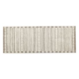 Tapete Para Sala Ou Quarto Atenas 67X180 Cm Havan Casa - Bege Losango