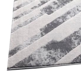 Tapete Para Quarto E Sala 2,00X3,00 M Platinium Havan Casa - Cinza Gry