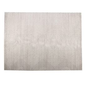 Tapete para Quarto e Sala 2,40X3,00 m Platinium Havan Casa - Cinza Com Bege