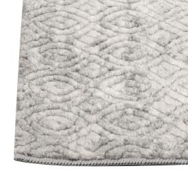 Tapete Para Quarto Ou Sala 60X180 Cm Platinium Havan Casa - Cinza Losango