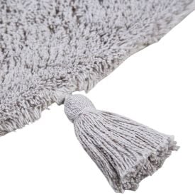 Tapete Redondo Infantil 150 Cm Poa Havan Casa - Cinza